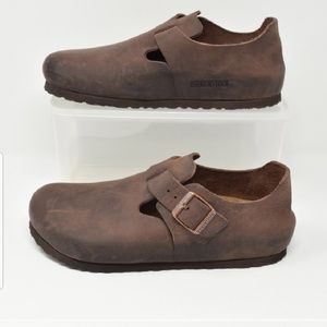 Birkenstock London Sz 39 US W 8 to 8.5 Leather New